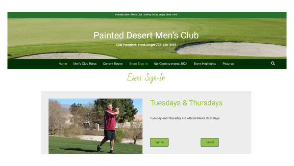 Painted Desert Mens Club